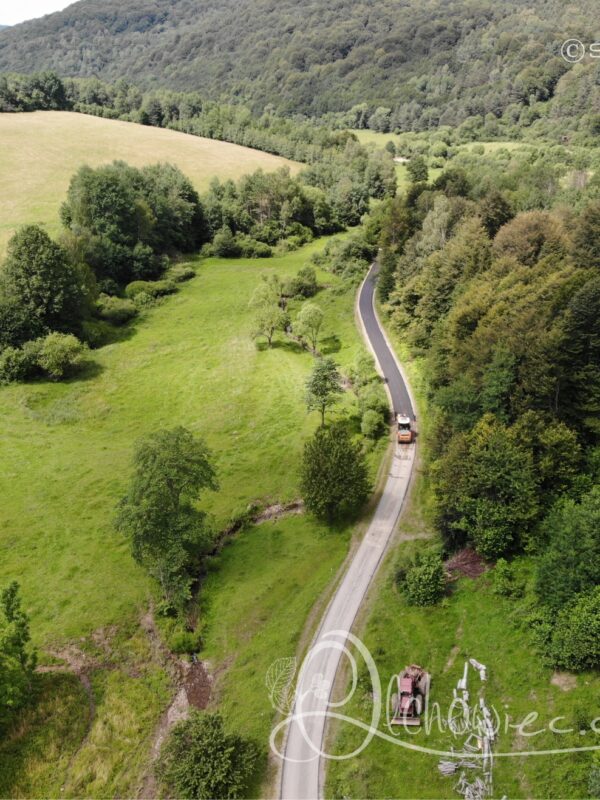 Olchowiec budowa drogi 01