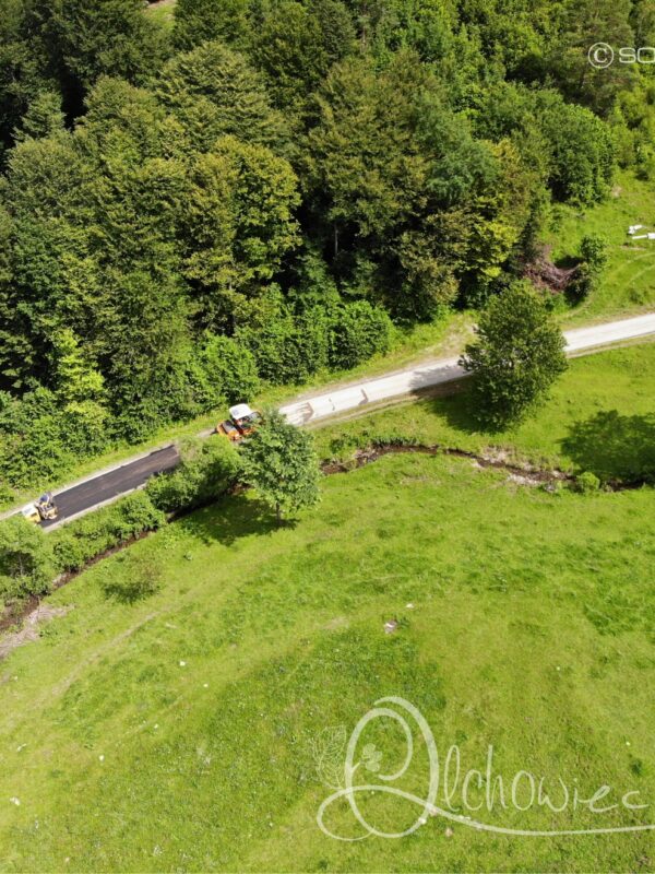 Olchowiec budowa drogi 02